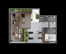 450m²别墅现代生活的追求