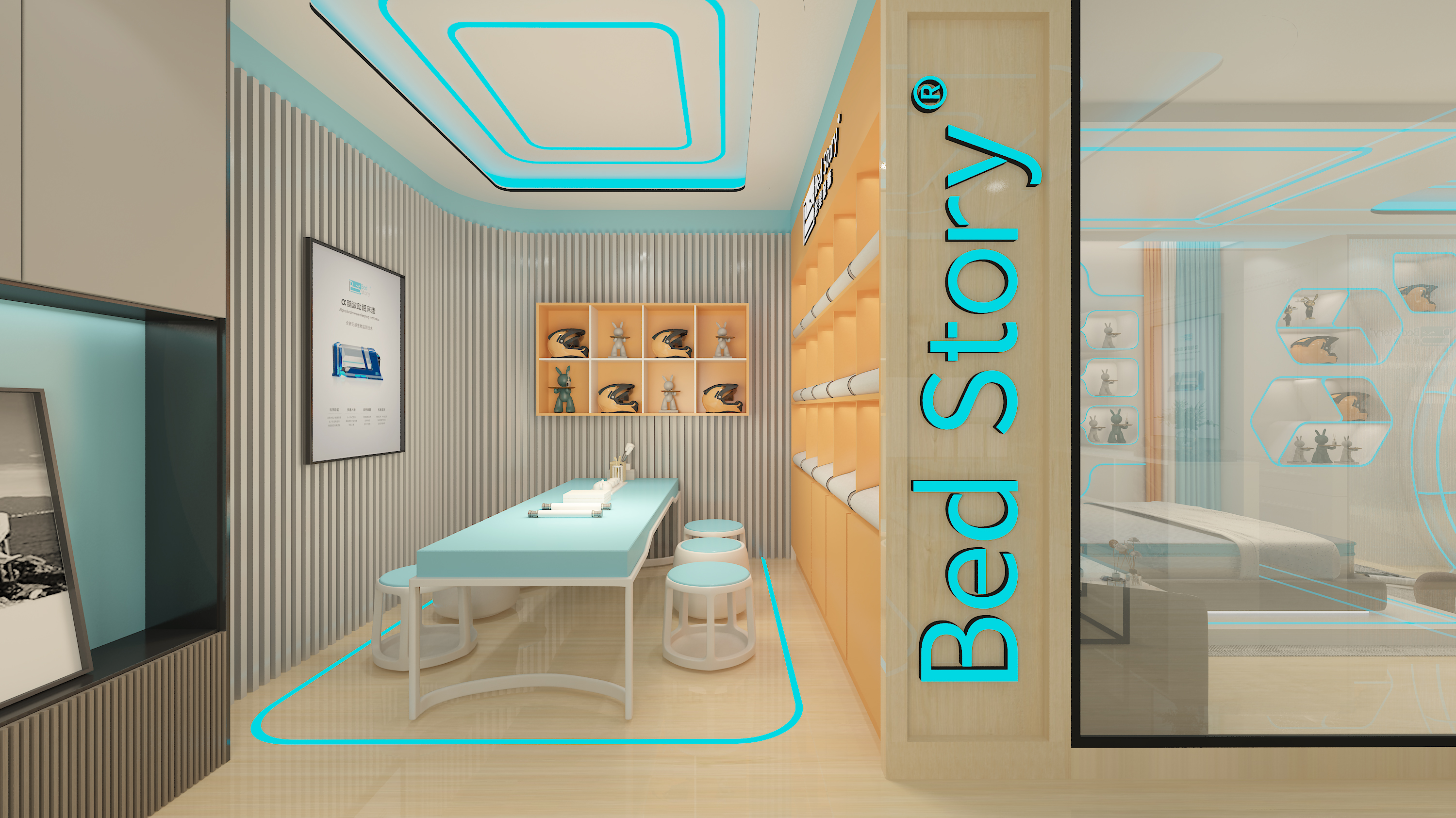 BedStory眠里故事床垫空间设计