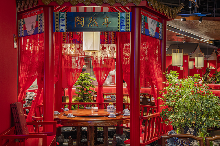 京味张北京烤鸭粤港澳大湾区之最连锁餐饮空间设计